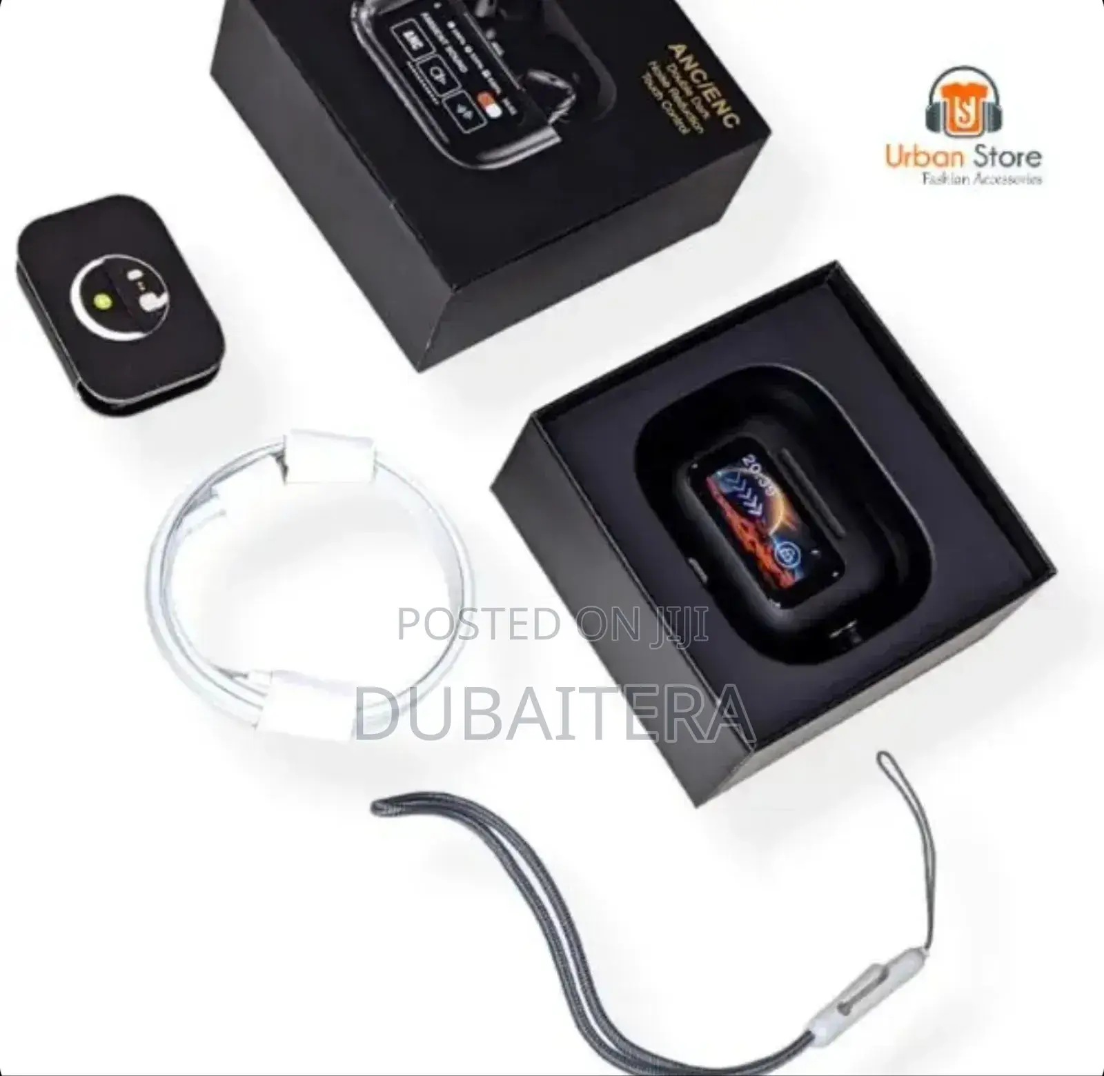 Premium Sound Quality Earbuds With Display and ANC + ENC