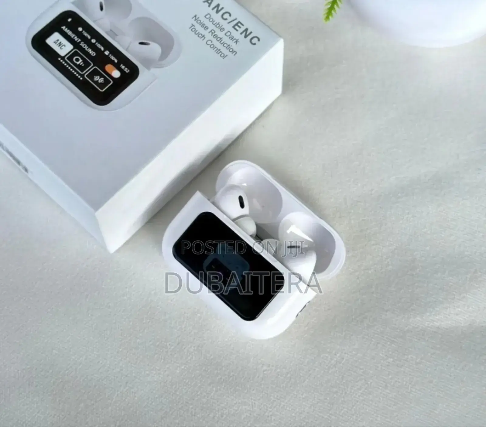 Premium Sound Quality Earbuds With Display and ANC + ENC