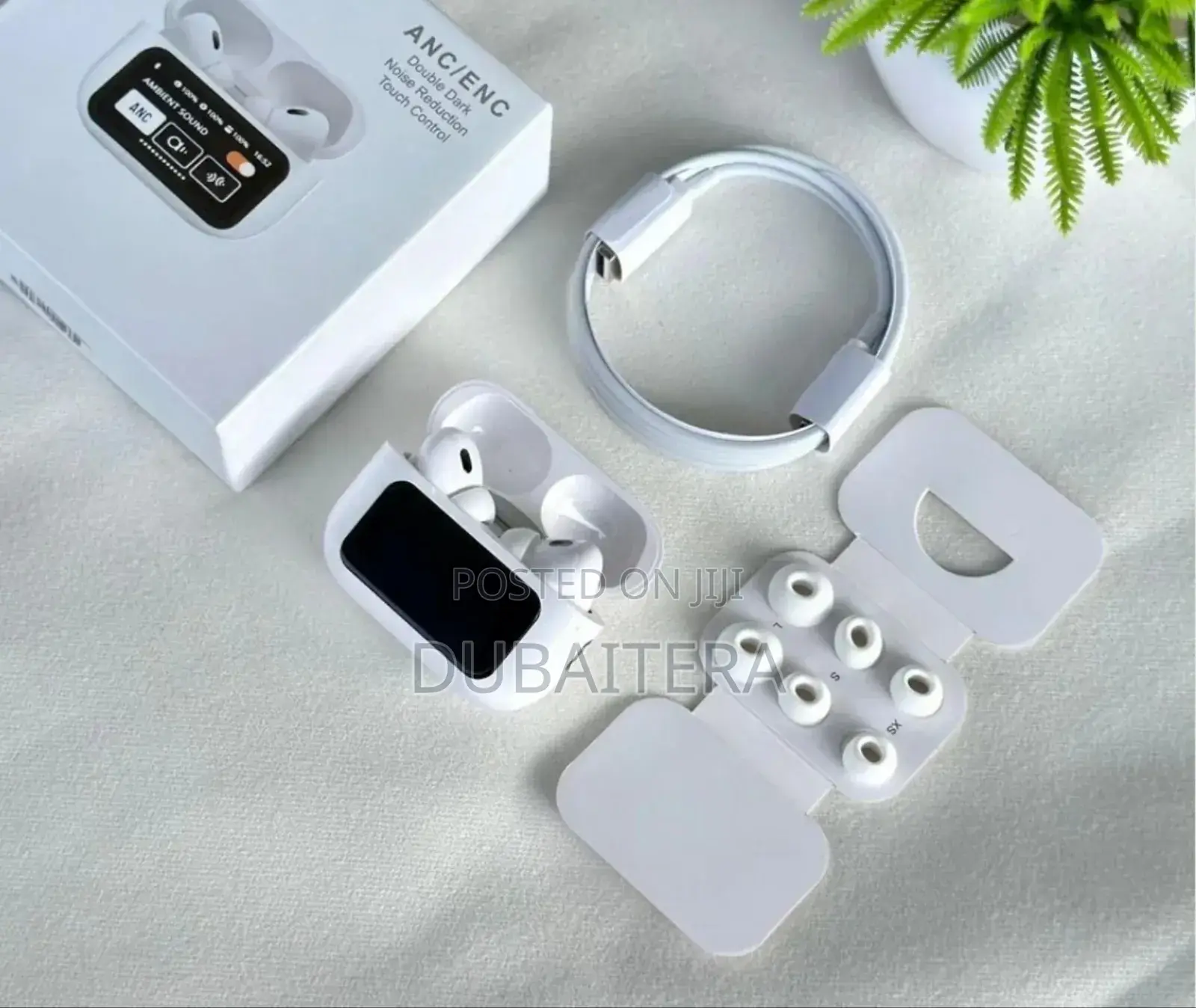 Premium Sound Quality Earbuds With Display and ANC + ENC