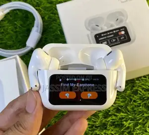 LED Touch Screen Earbuds in Ear ANC + ENC Noise Cancelling