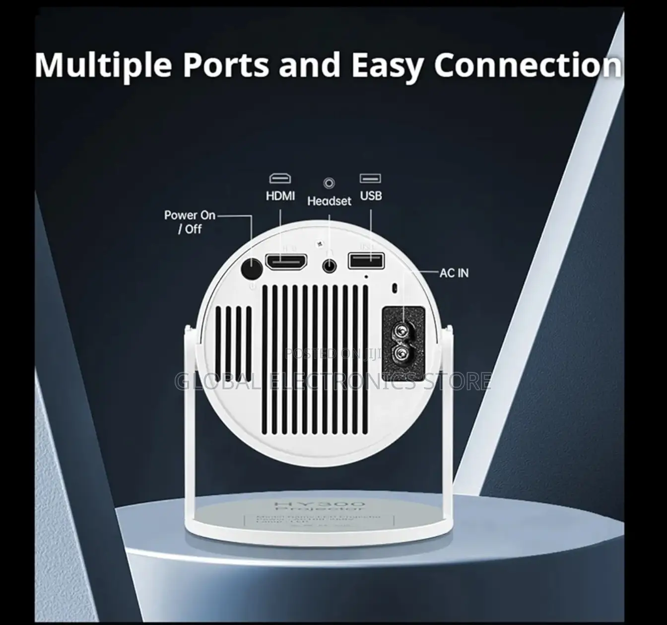 እስከ 120 Inch መስፋት የሚቺል Ultra HD Projector