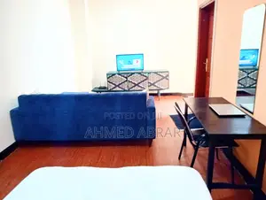 Furnished 1bdrm Apartment in Rema Building, Nifas Silk-Lafto for rent