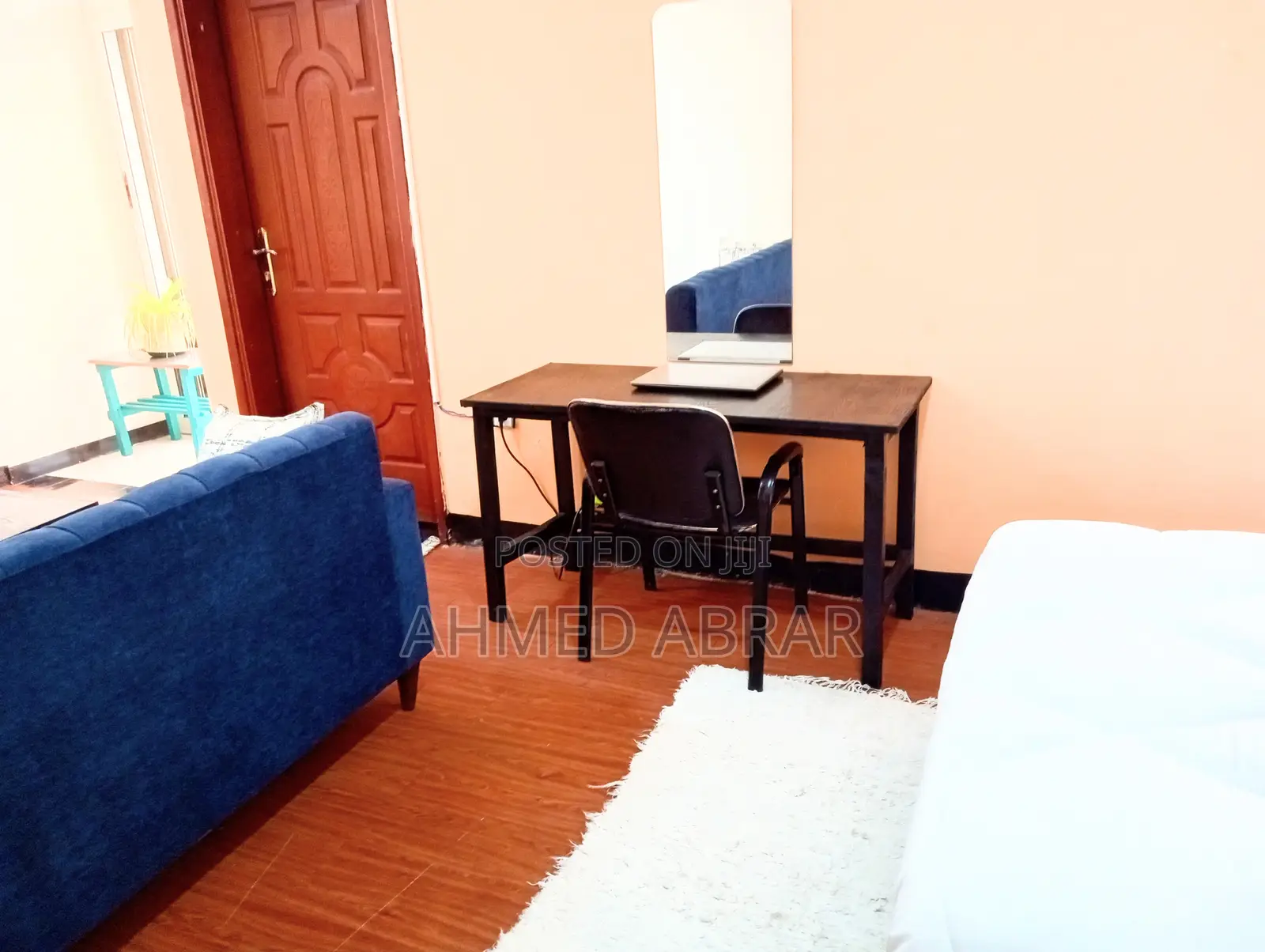 Furnished 1bdrm Apartment in Rema Building, Nifas Silk-Lafto for rent
