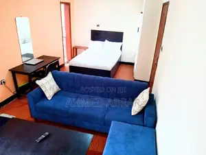 Furnished 1bdrm Apartment in Rema Building, Nifas Silk-Lafto for rent