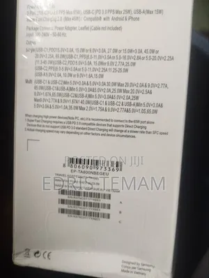 Samsung Super Fast Charger Charging Like Lightning