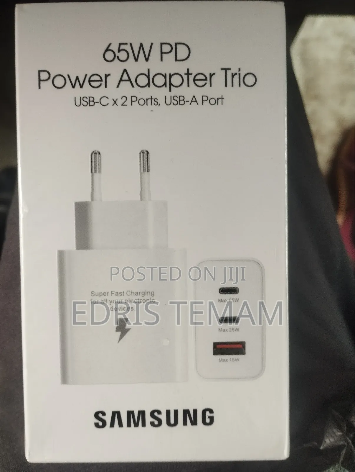 Samsung Super Fast Charger With 3 Ports