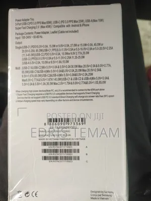 Samsung Super Fast Charger With 3 Ports