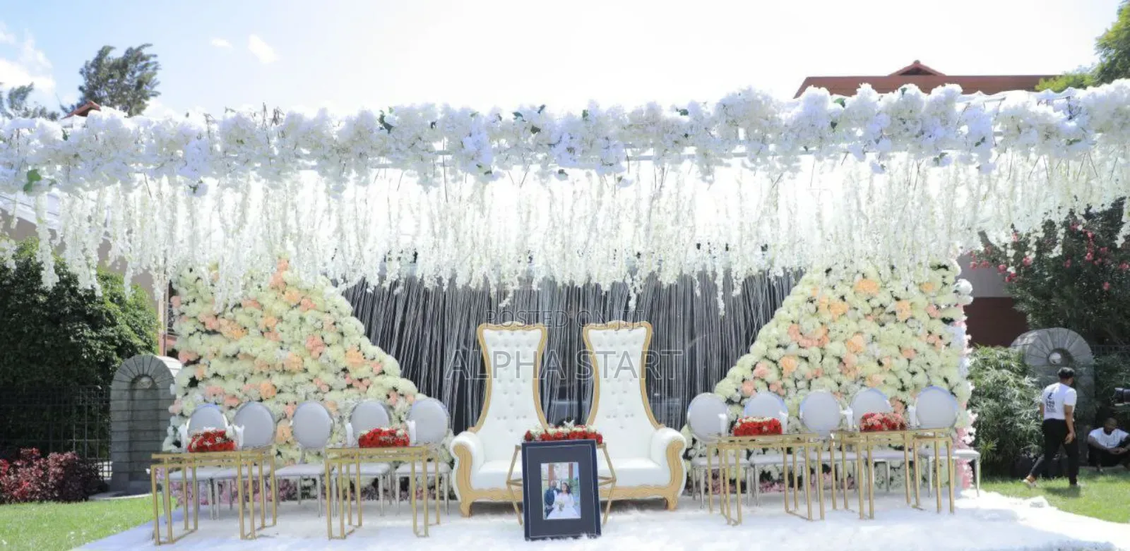 Alpha Events ለሰርግ ለልደት ለክርስትና ለቤቢ ሻወር ሙሉ አገልግሎት እንሰጣለን