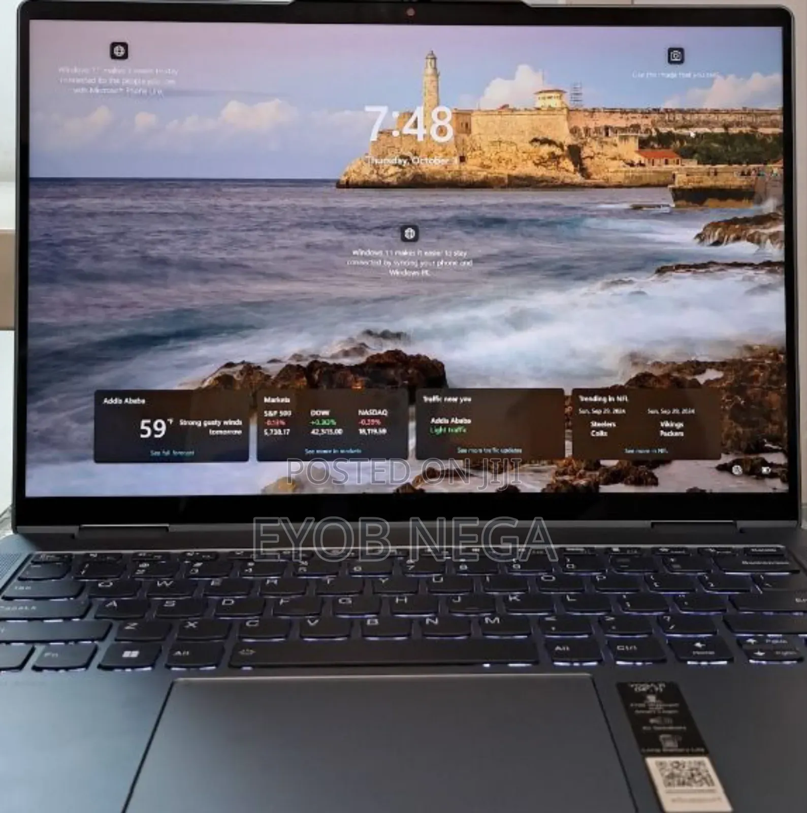 New Laptop Lenovo Yoga 9i 16GB Intel Core I7 SSD 512GB