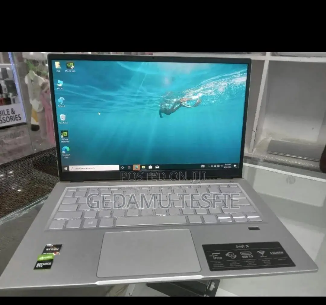 New Laptop HP 16GB SSD 512GB