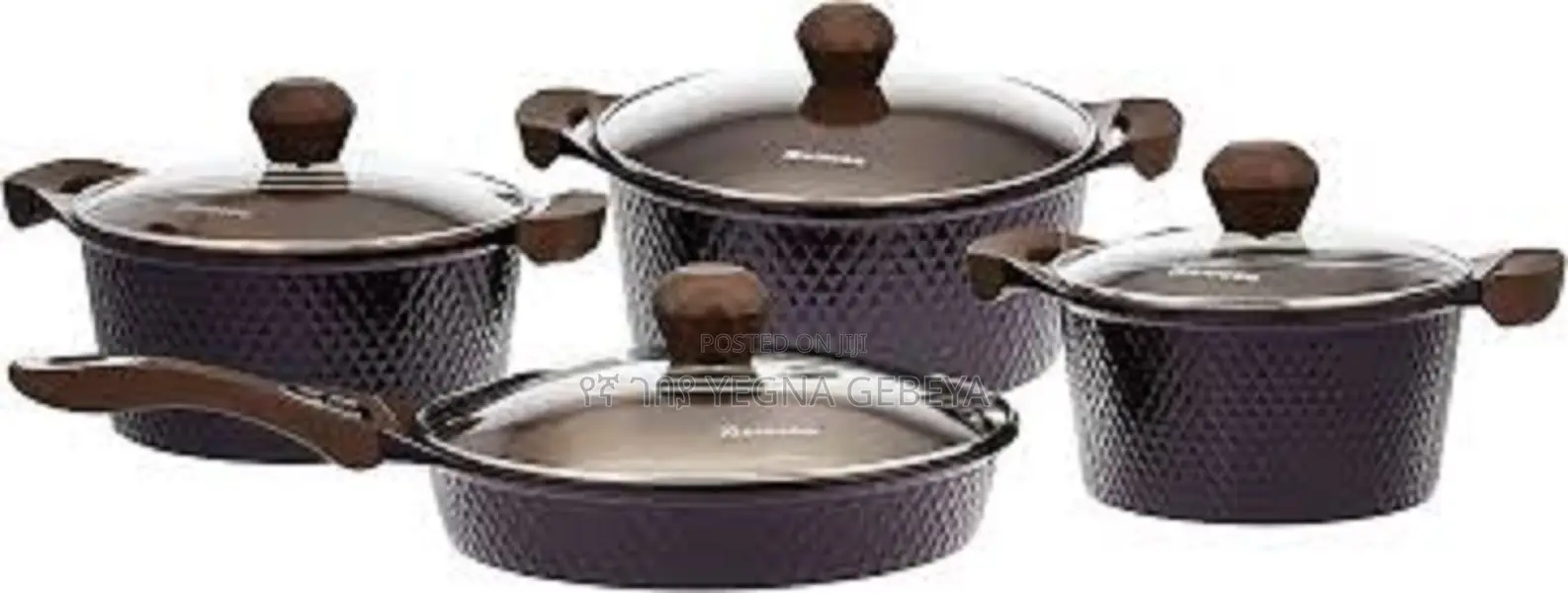 Momcoc 10pcs Cookware Set
