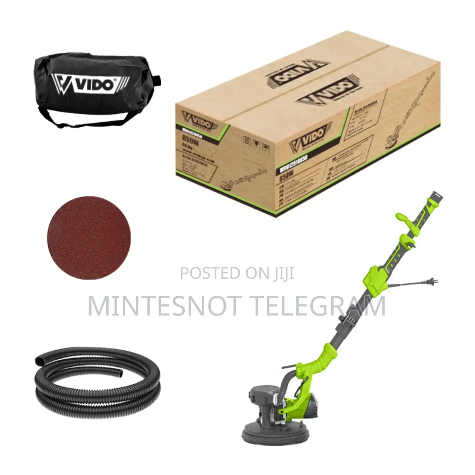 Drywall Sander የግድግዳ ብርጭቆ ወረቀት ማሻ ማሽን