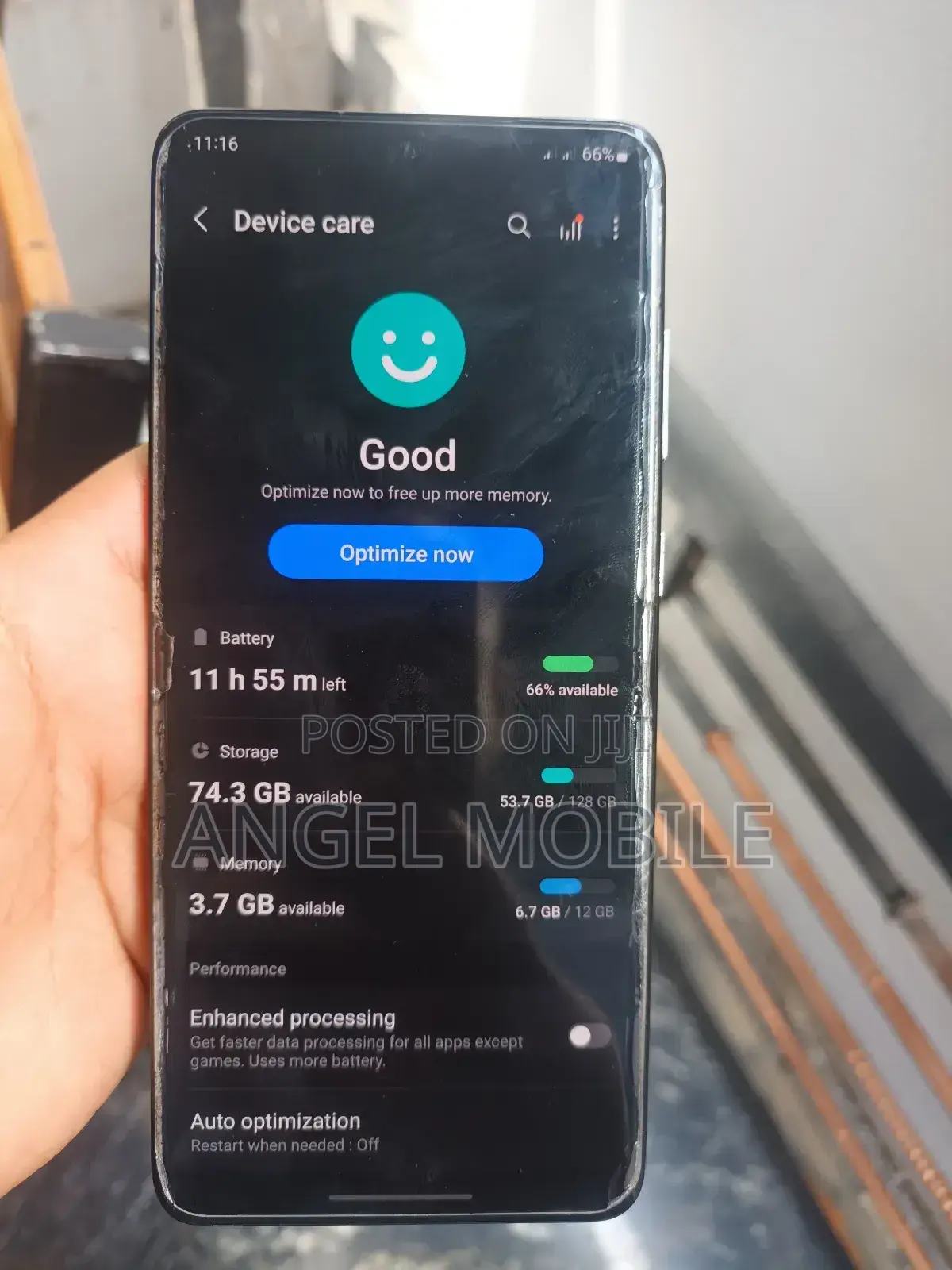 Samsung Galaxy S20+ 128 GB Black