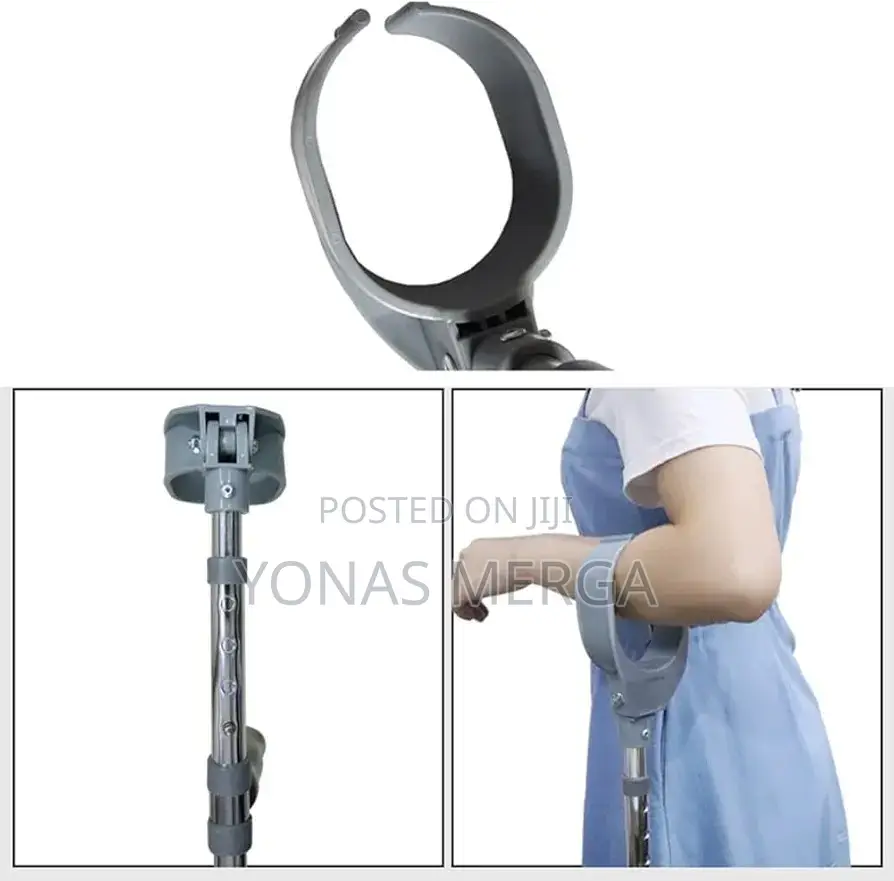 1 Pair Aluminum Crutches Walking Canes፱❵A Great Tool or Gift