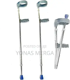 1 Pair Aluminum Crutches Walking Canes፱❵A Great Tool or Gift