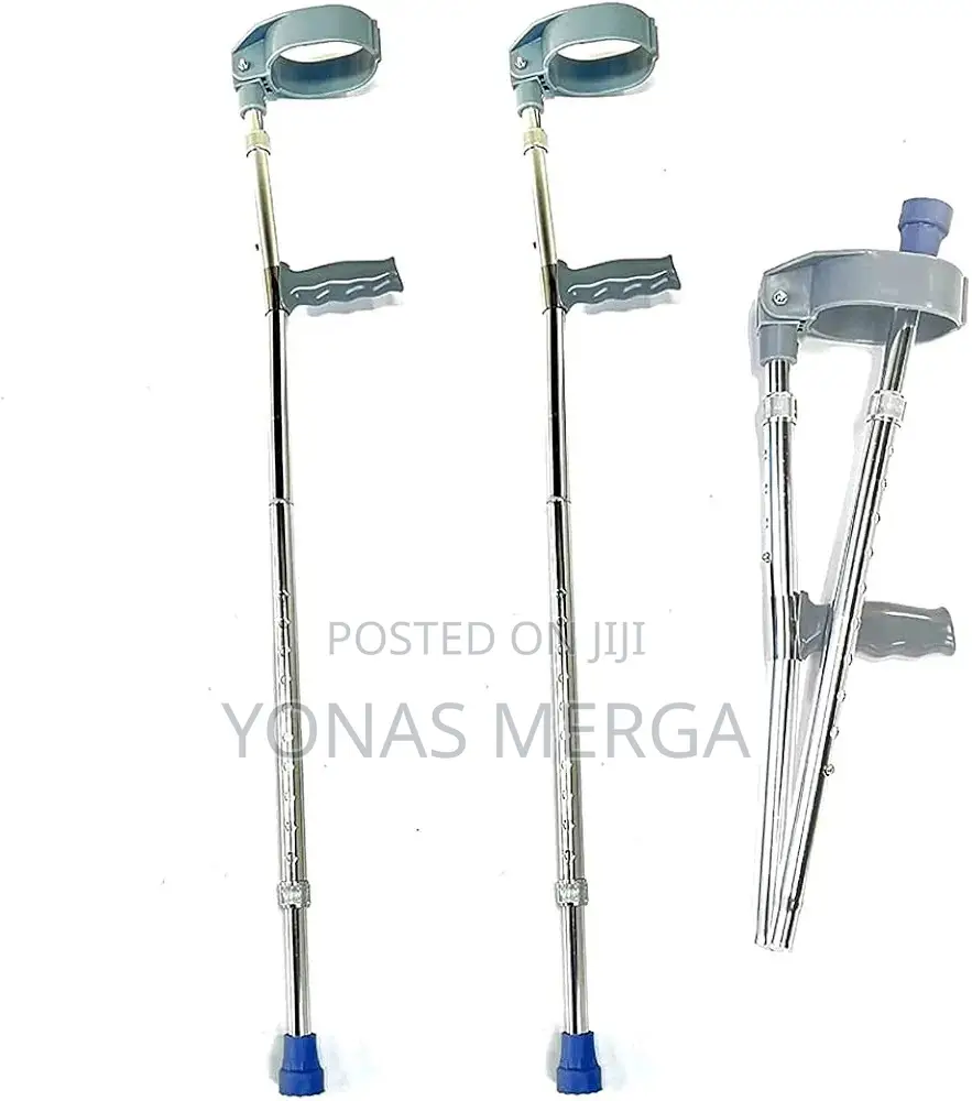 1 Pair Aluminum Crutches Walking Canes፱❵A Great Tool or Gift