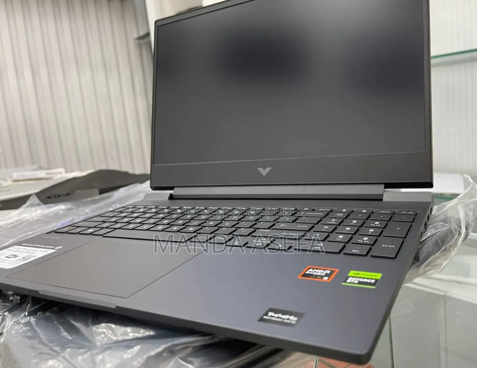 New Laptop HP Victus 16 8GB AMD Ryzen 5 SSD 512GB