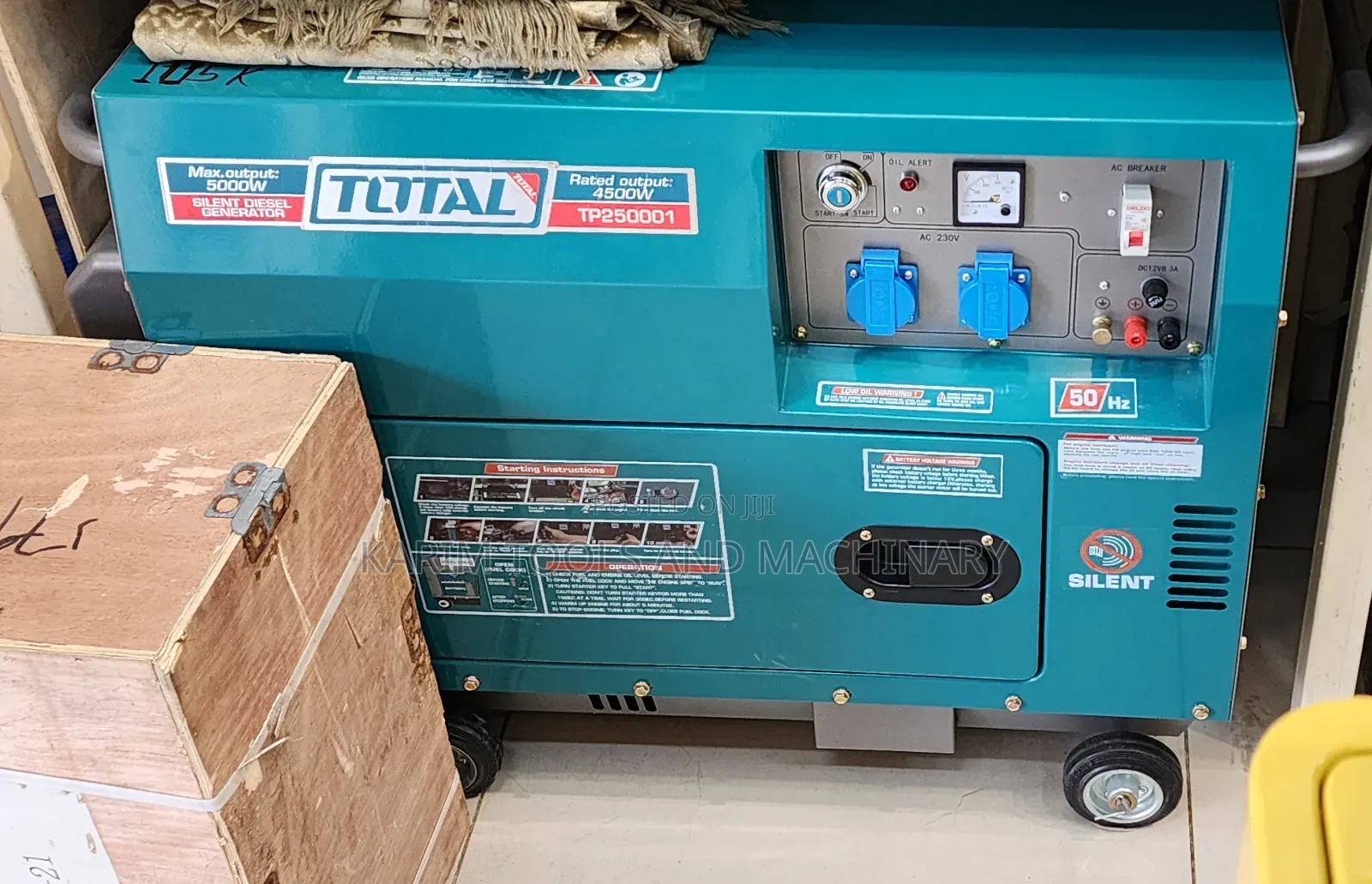 Total Silent 5kw Generator