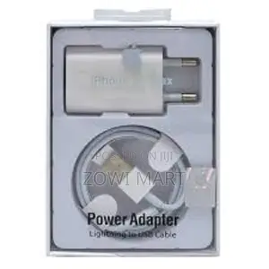 Photo - iPhone Xs Max Power Adapter Lightning USB Cable