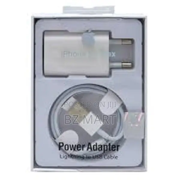 iPhone Xs Max Power Adapter Lightning USB Cable