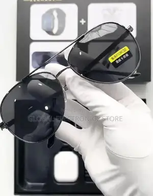 Hainoteko Germany GP-17 Smart Watch With Sunglass and Airpod