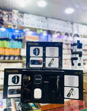 Hainoteko Germany GP-17 Smart Watch With Sunglass and Airpod