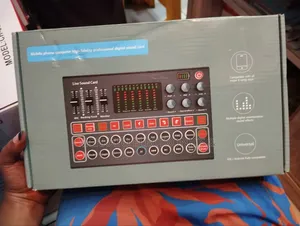 Live Sound Card | Wired Condenser Microphone | 2 Channel