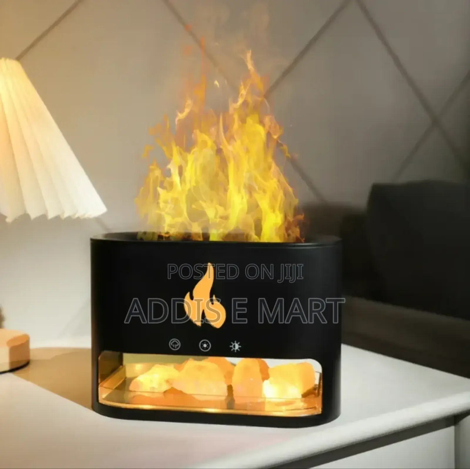 A Salt Stone Flame Aroma Diffuser