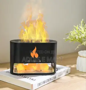 A Salt Stone Flame Aroma Diffuser