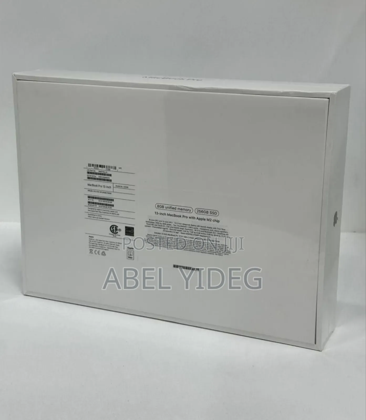 New Laptop Apple MacBook Pro 2022 M2 8GB Apple M2 SSD 256GB