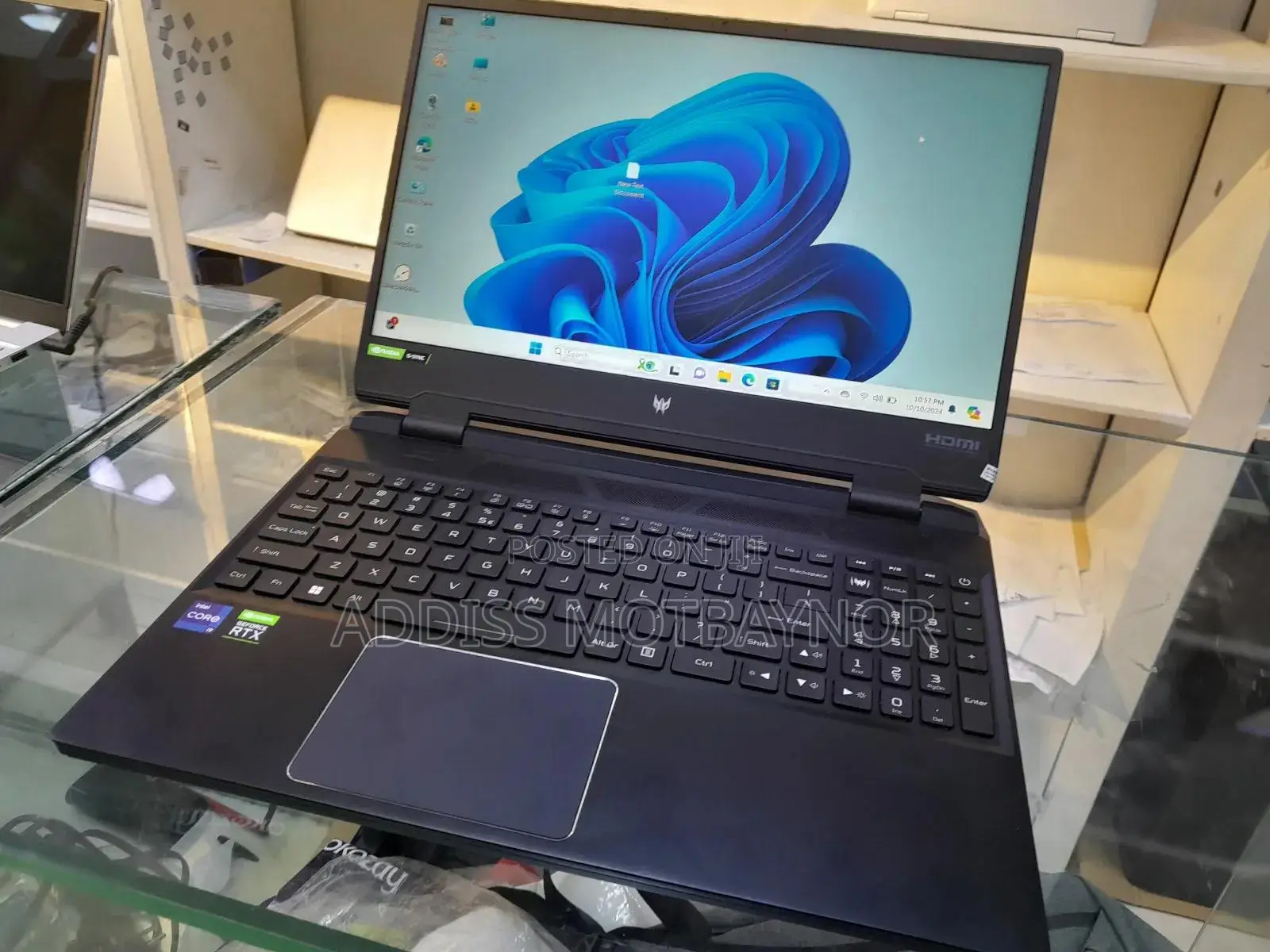 New Laptop Acer Predator Helios 300 16GB Intel Core I9 SSD 1T