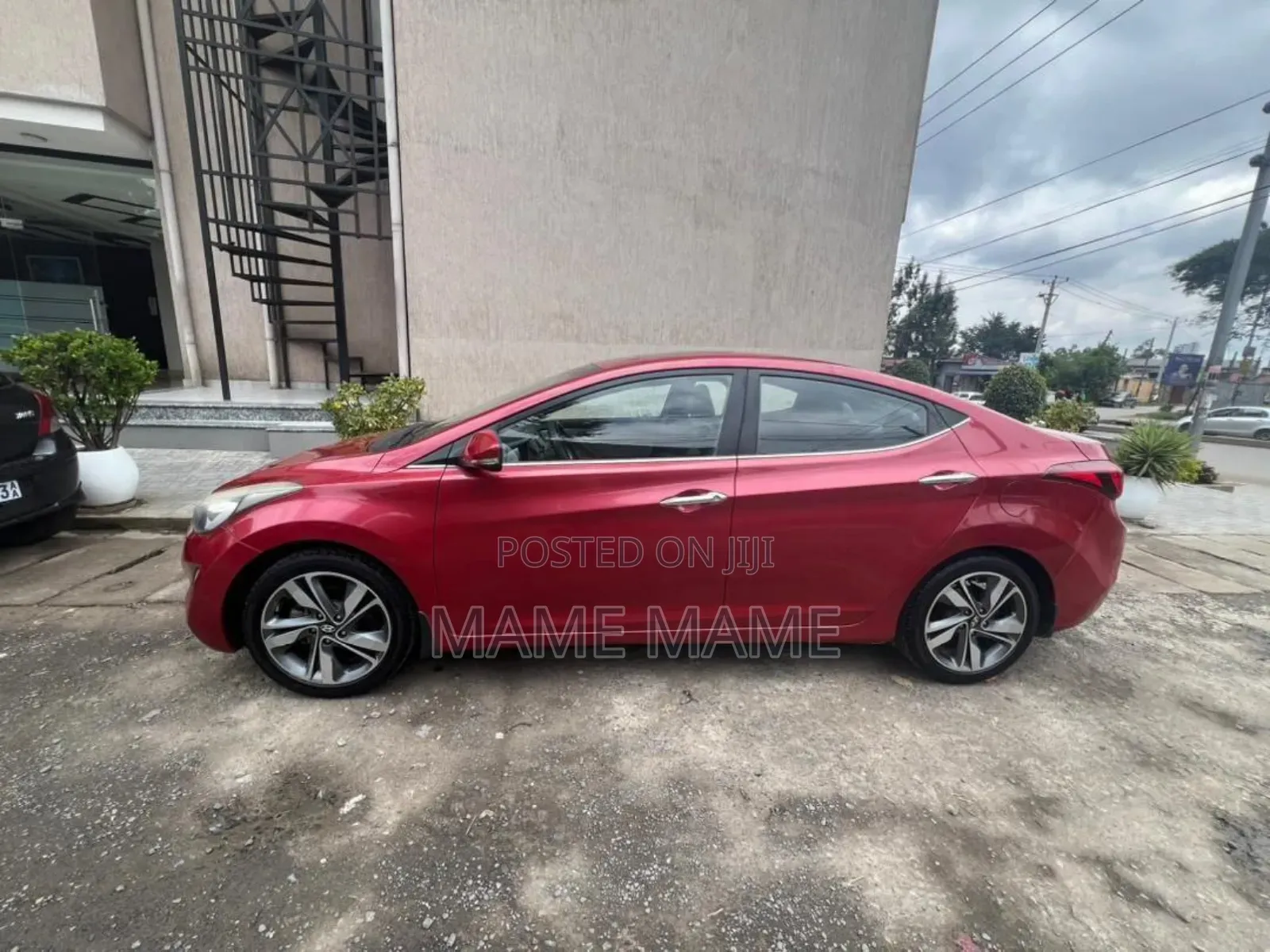 Hyundai Elantra 2012 Red