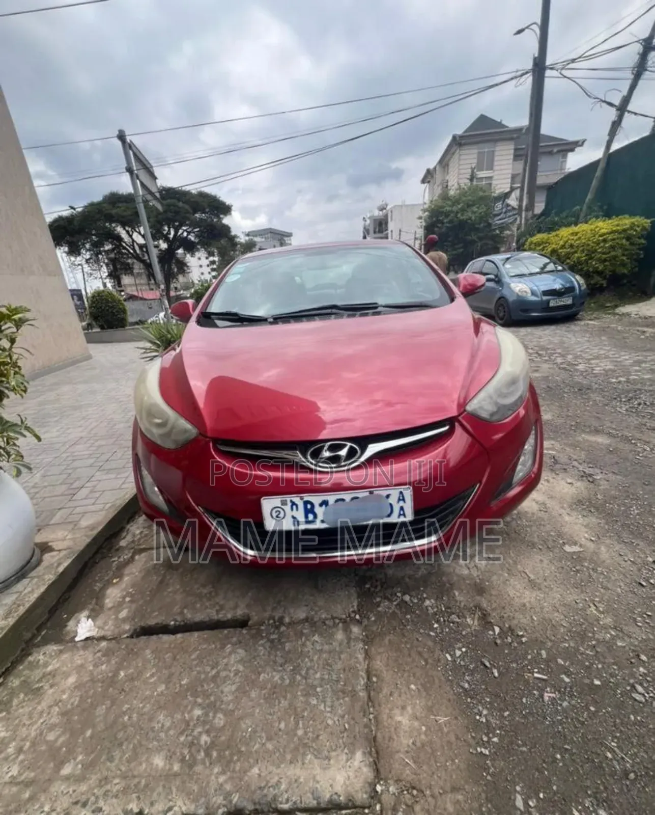 Hyundai Elantra 2012 Red