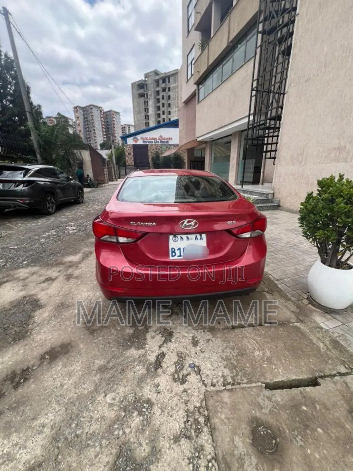 Hyundai Elantra 2012 Red
