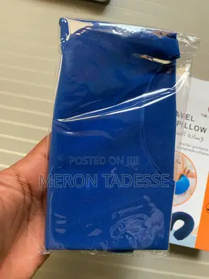 Photo - Inflatable Travel Neck Pillow የሚነፋ የጉዞ የአንገት ትራስ
