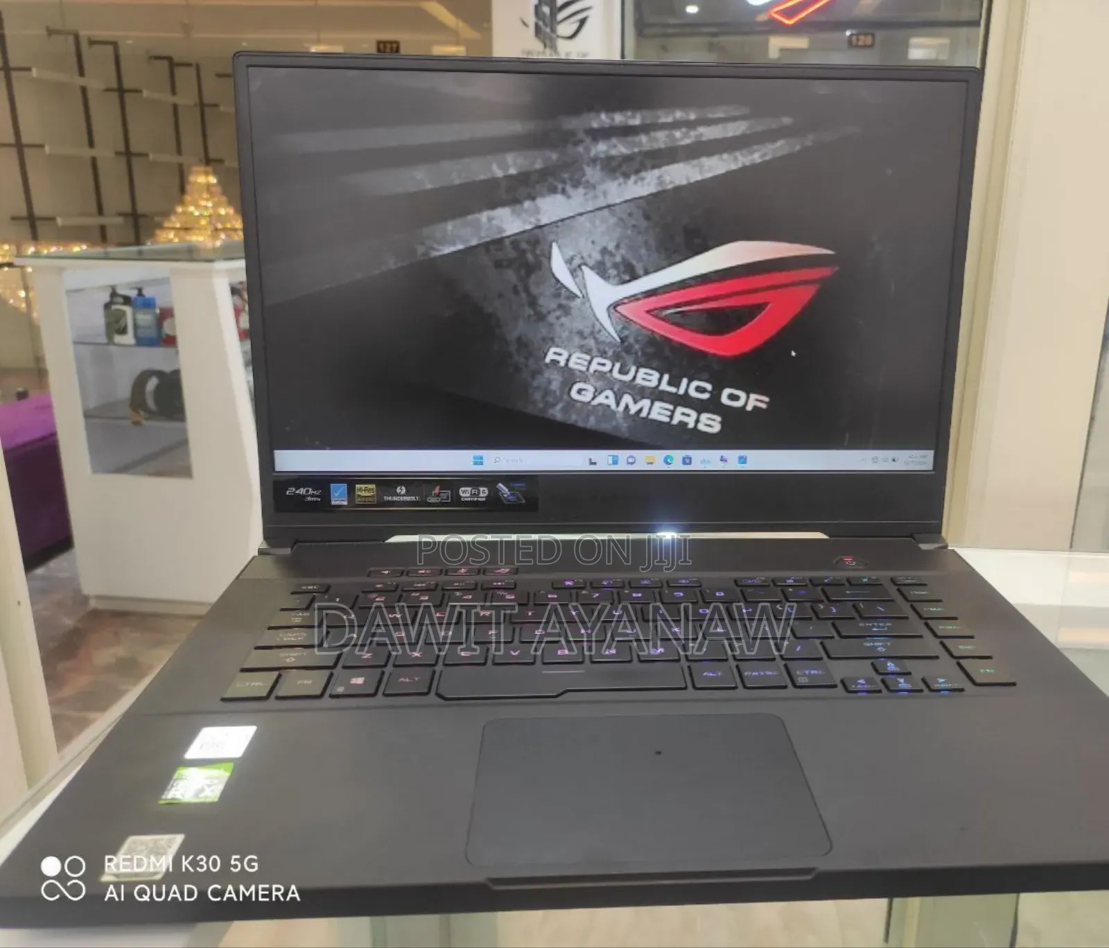 New Laptop Asus ROG ZEPHYRUS (GX501) 16GB Intel Core I7 SSD 1T