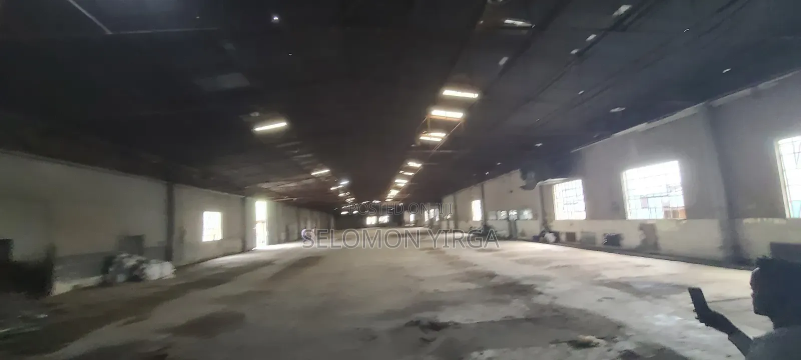 የሚከራይ መጋዘን Warehouse for Rent