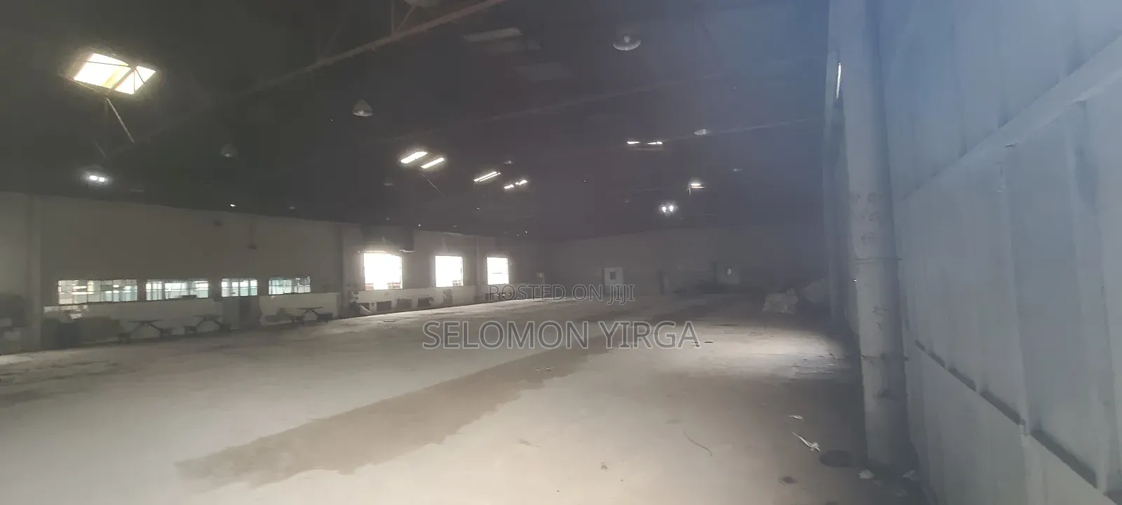 የሚከራይ መጋዘን Warehouse for Rent