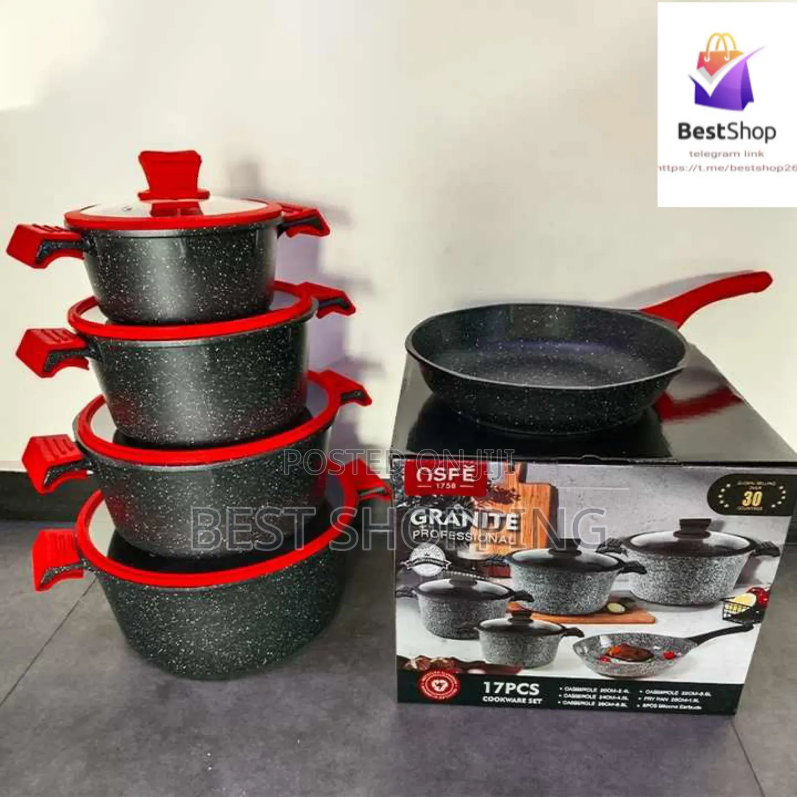 Osfe Big Casserole Cookware 5 in 1