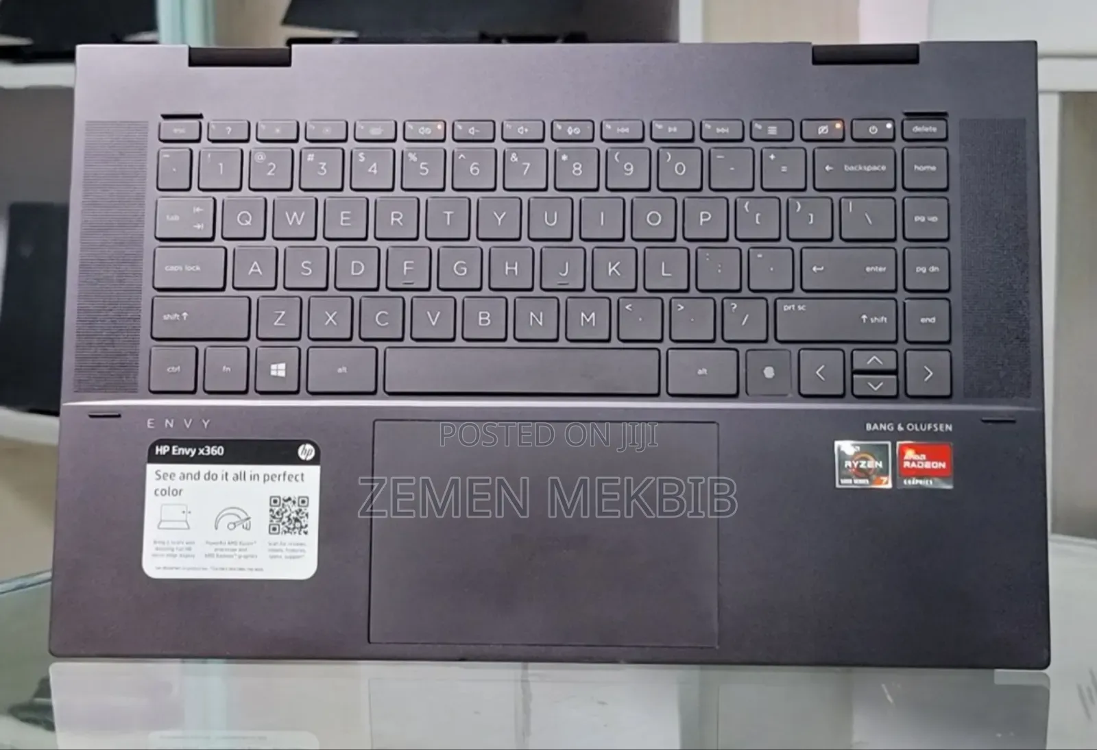 New Laptop HP Envy X360 16GB AMD Ryzen 7 SSD 512GB