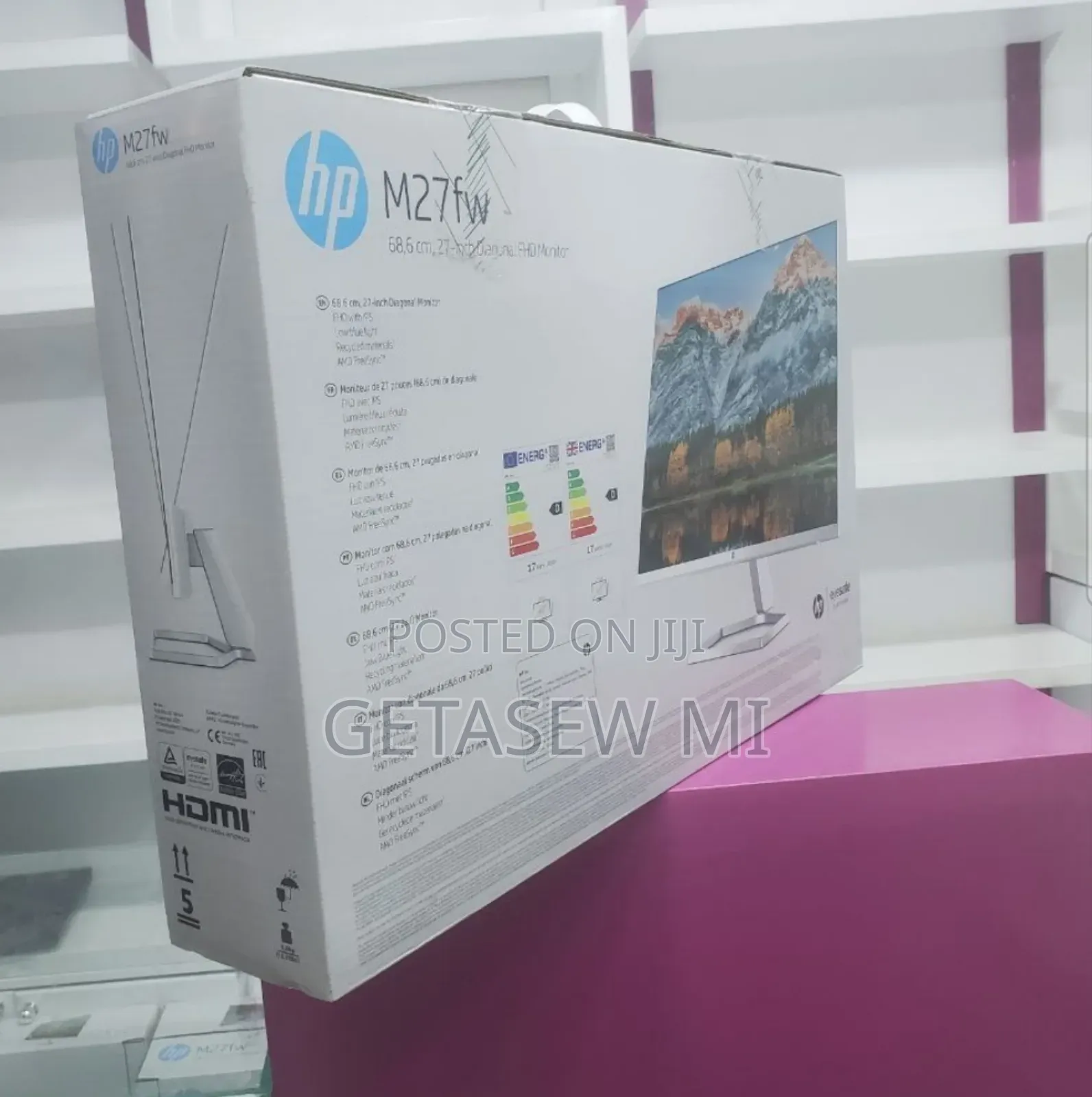 Brand New With Cartoon Hp 27" Inch Monitor