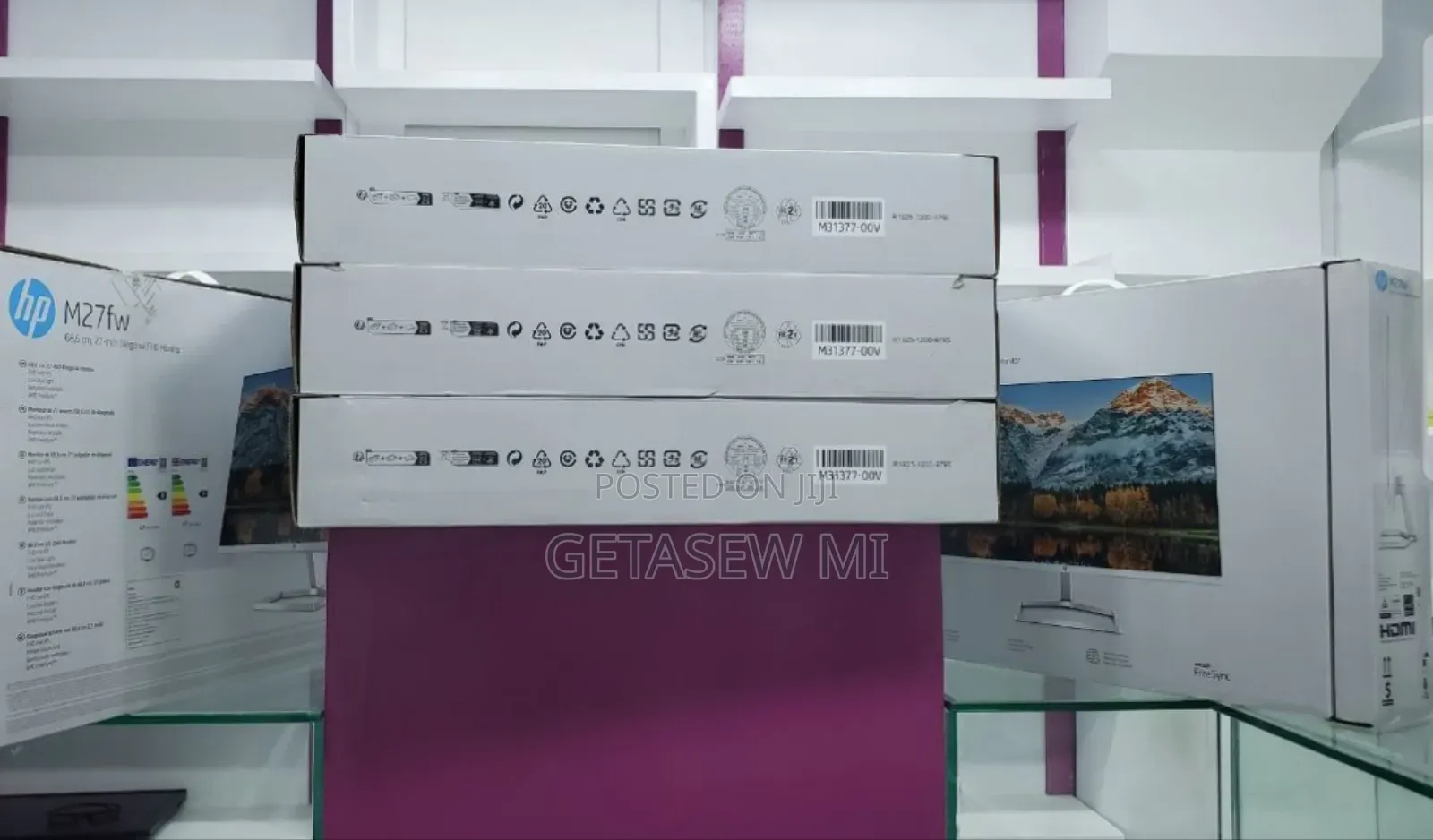 Brand New With Cartoon Hp 27" Inch Monitor