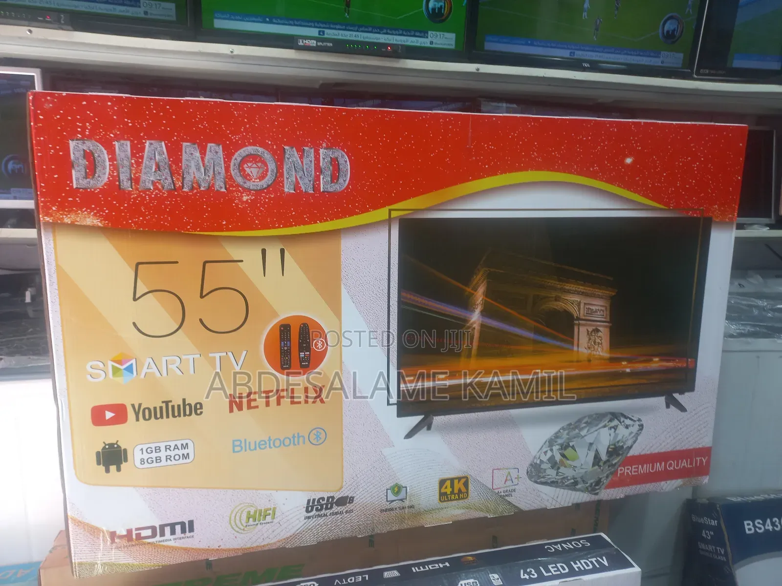 Dimond Smart Android Tv 55 Inch