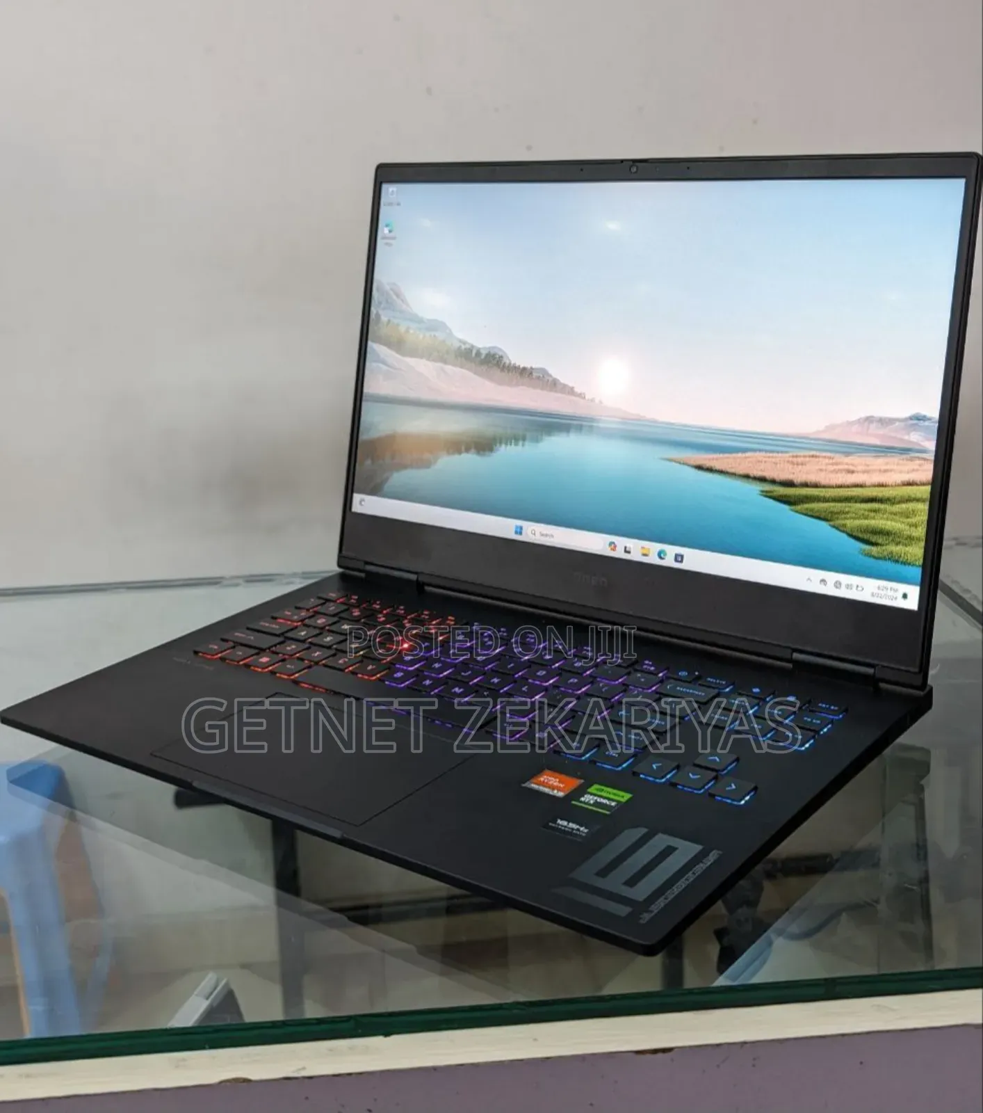 New Laptop HP Omen 16 16GB AMD Ryzen 9 SSD 512GB