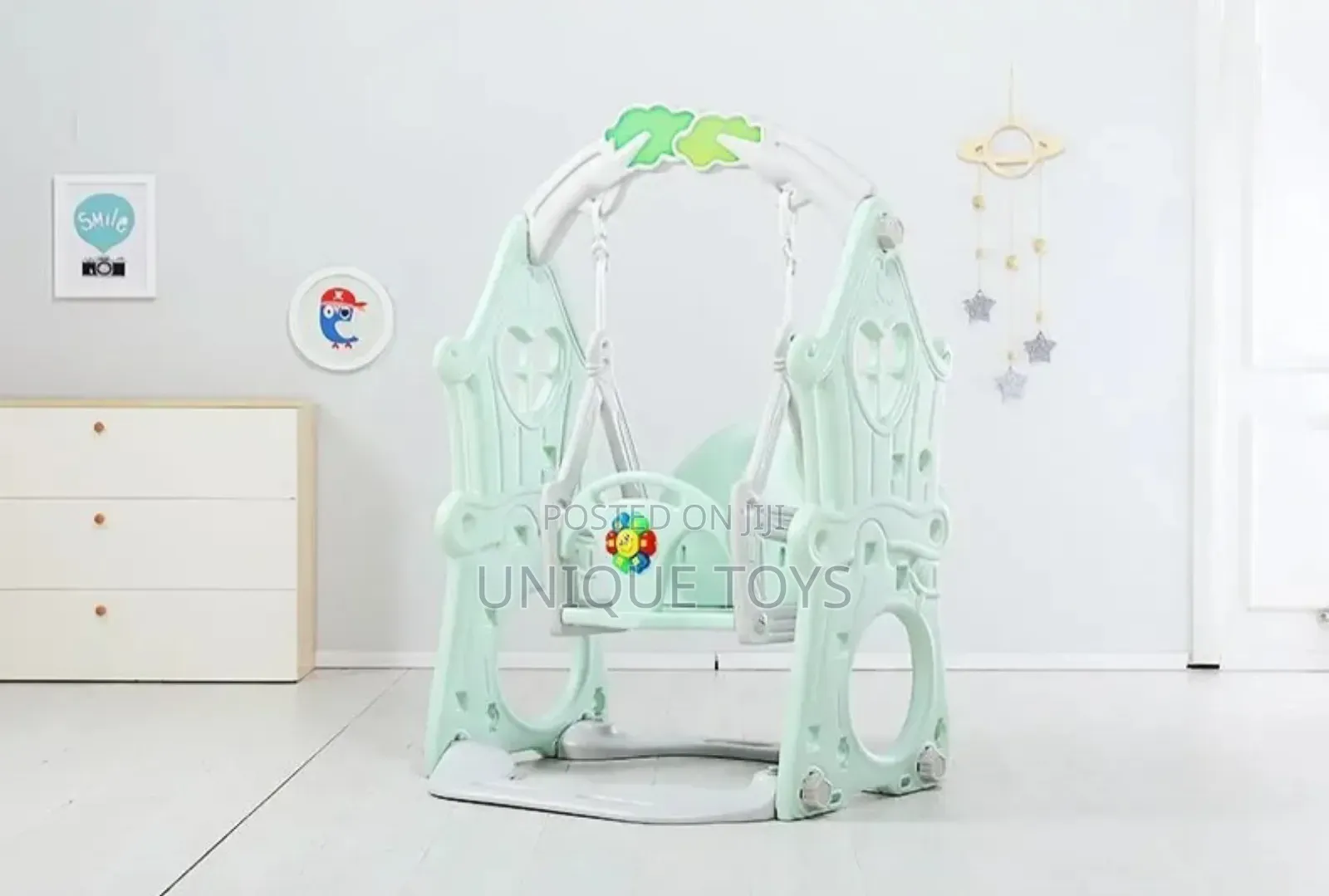 3-in-1 Children's Hanging Swing, Bouncer Chair and Rocker