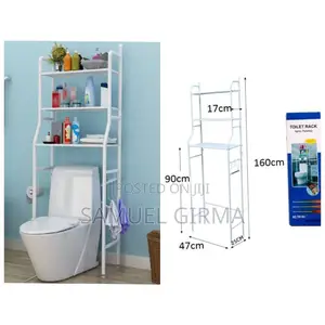 Photo - Over Toilet WC Rack ትልቁ Size ሙሉ በሙሉ ብረት