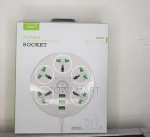 Photo - Ruggas Power 3 USB Port With 5 Power Socket