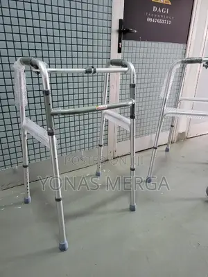 Asmofit Height Adjustable Walker Lightweight Tubes Up Down