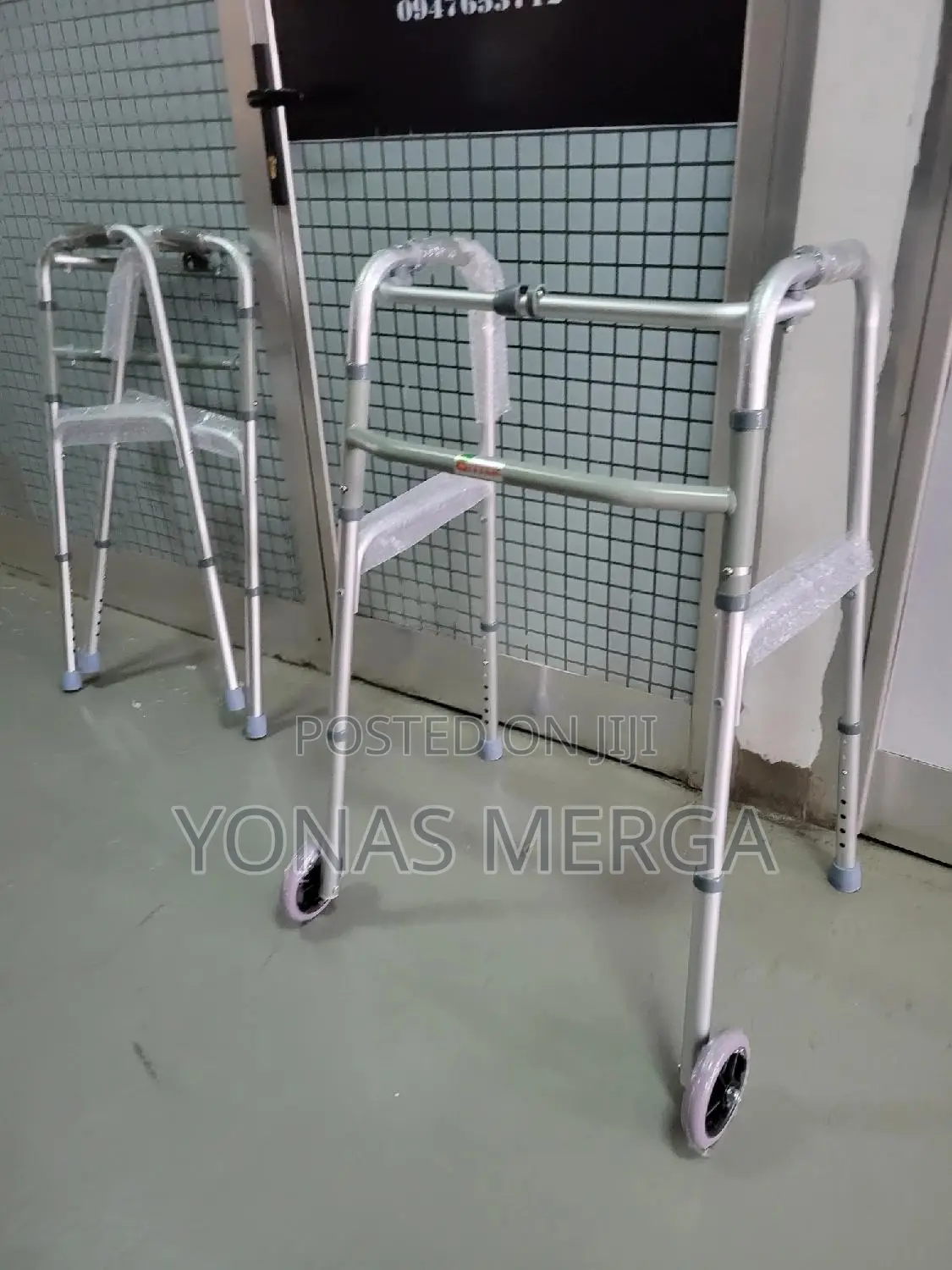 Walker for Unable to Walk Due to Natural Aging or Unexpected