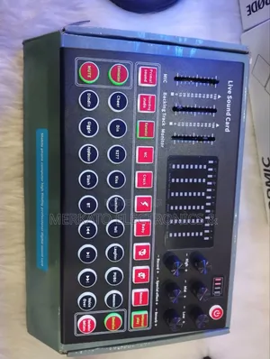 Photo - Live Sound Card | Wired Condenser Microphone | 2 Channel